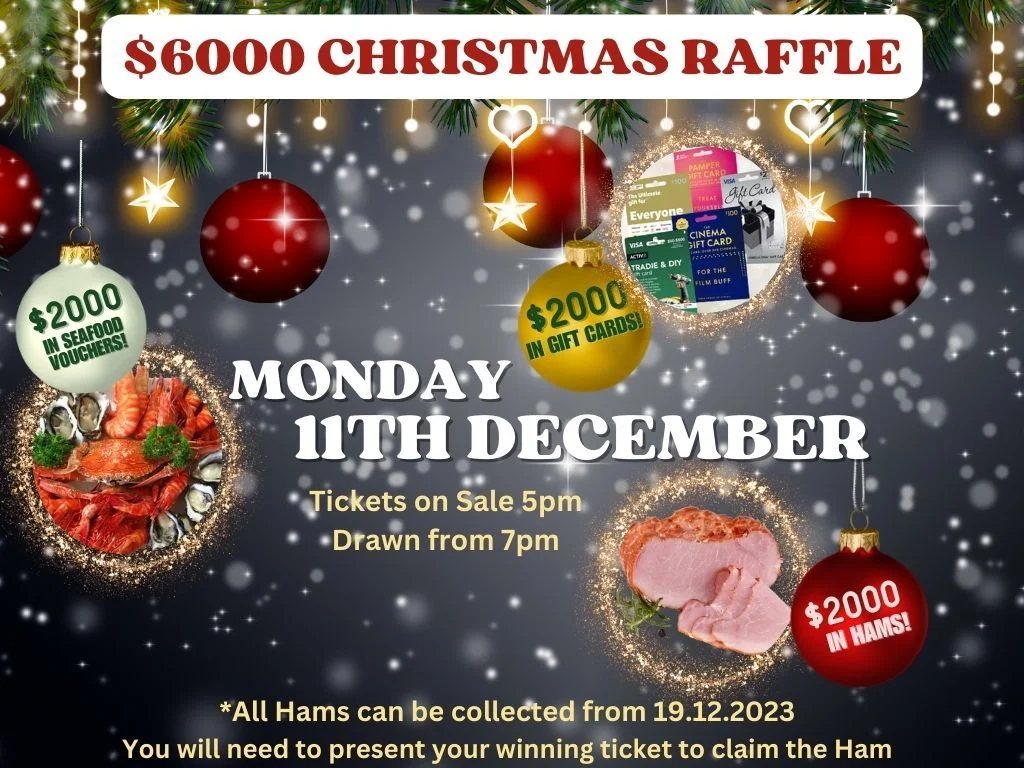 $6000 Christmas Raffle