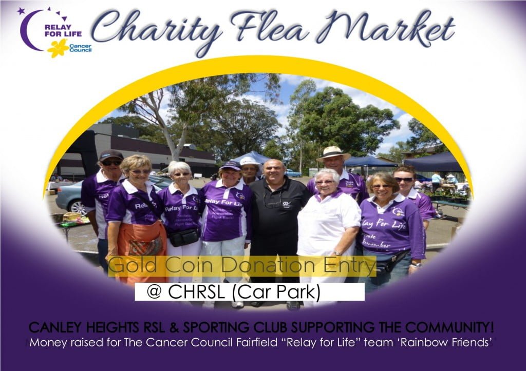 Charity Flea Market August 2014- Landscape for website