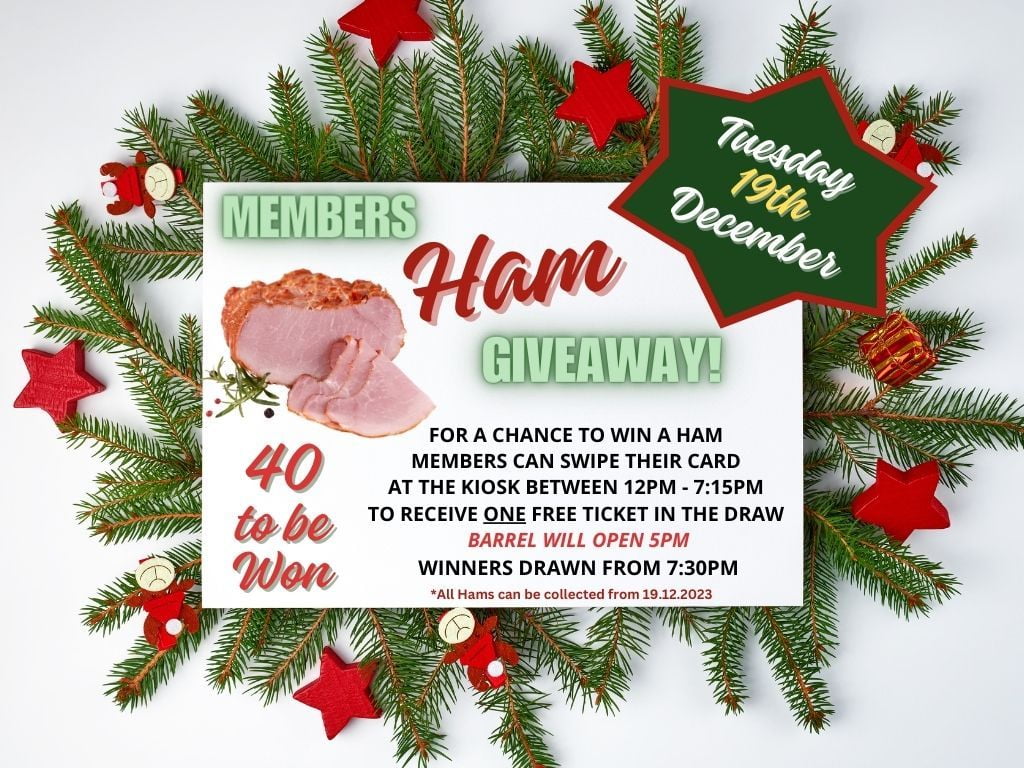 Members Ham Giveaway