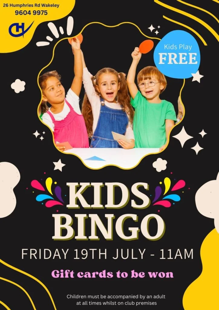 Kids Bingo