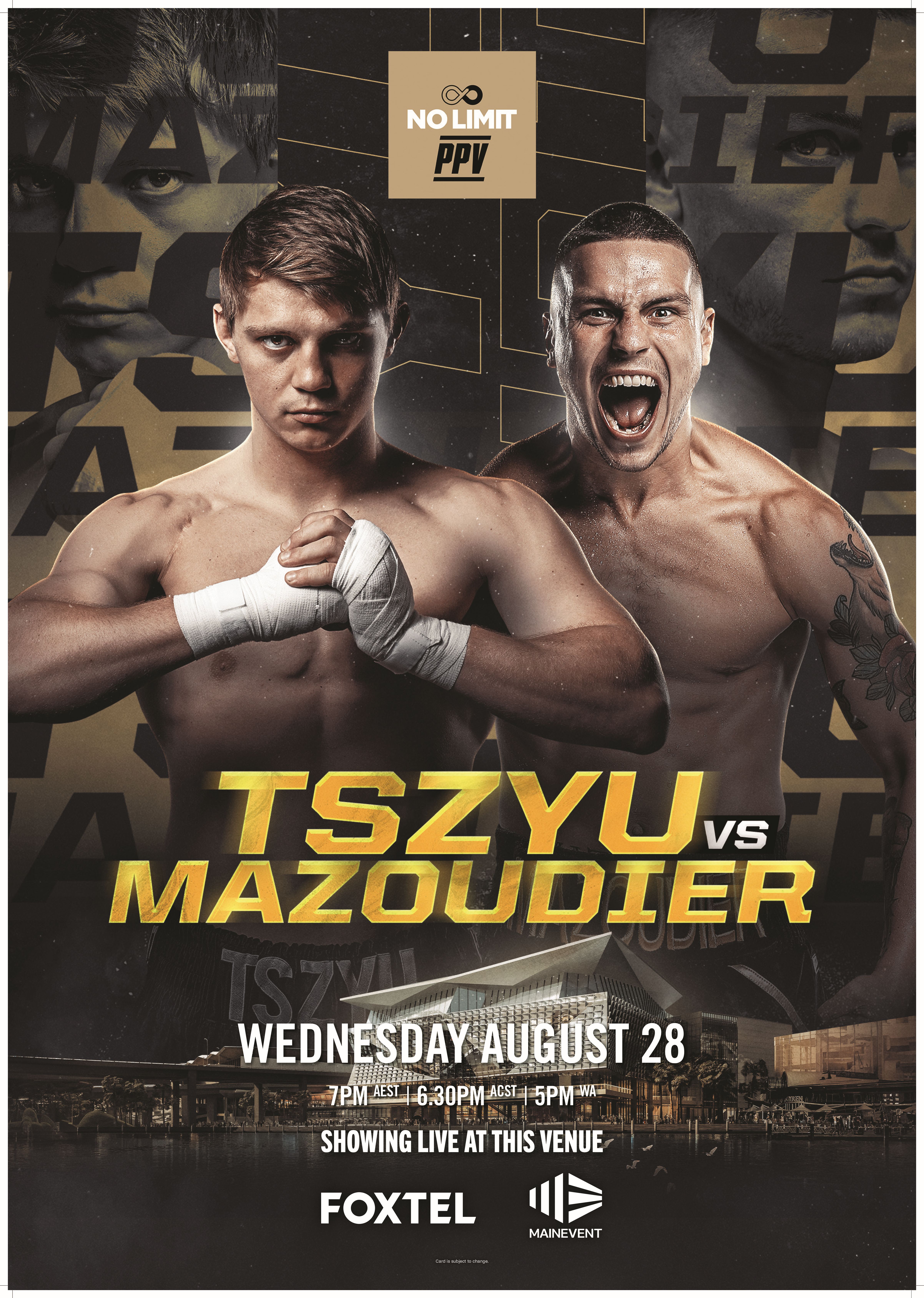 Tszyu v Mazoudier Fight