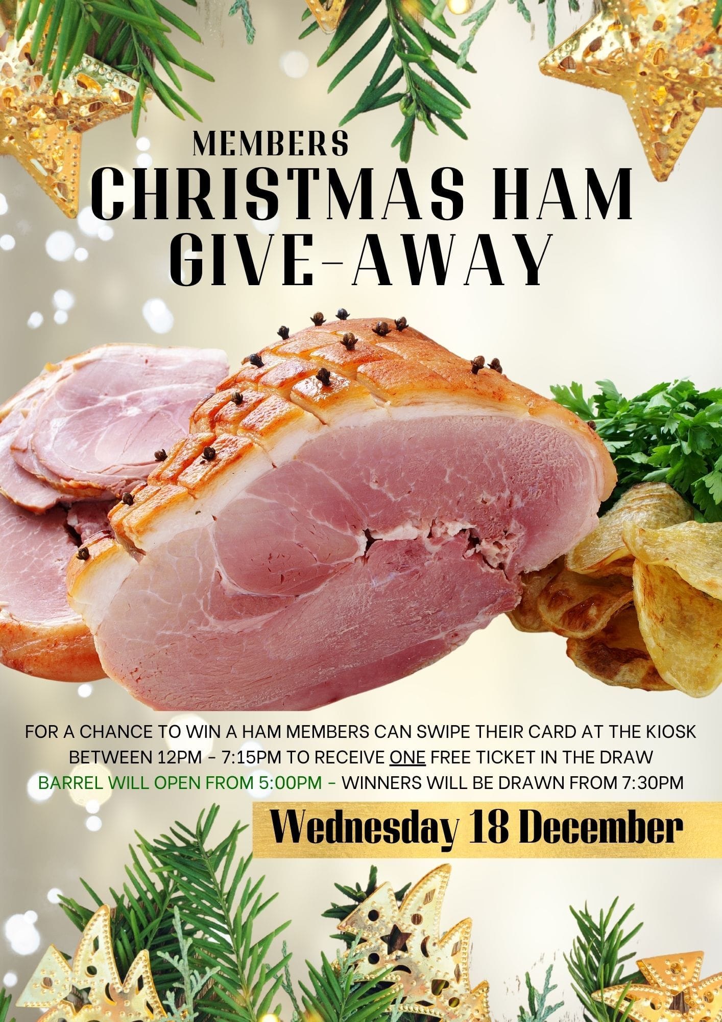 Ham Give-Away