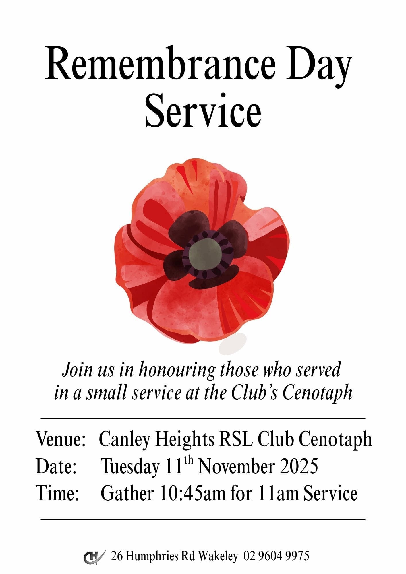 Remembrance Day Service